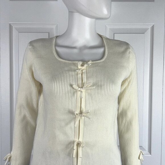 CHERRY PARIS women's medium cardigan - Picture 2 of 2